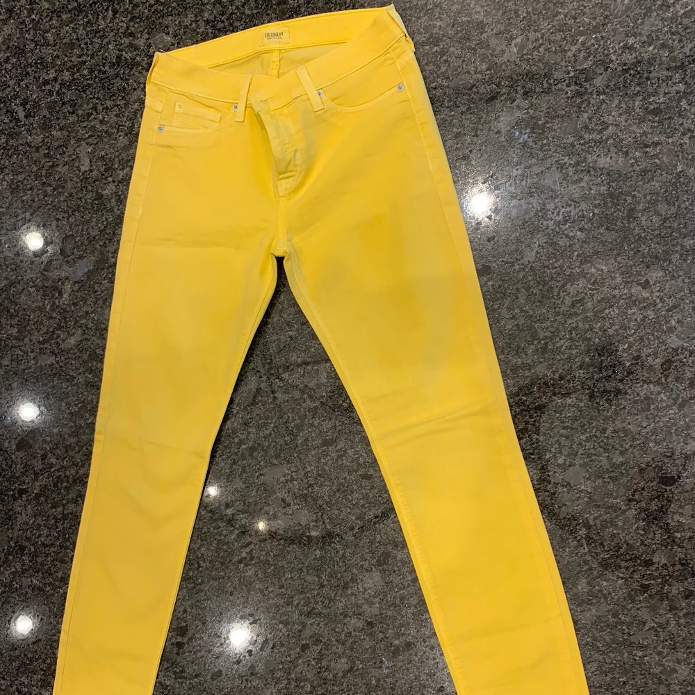 Yellow Hudson Jeans